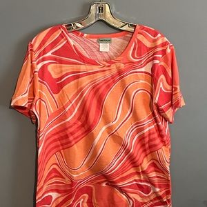 SELLING SARA MORGAN TOP FOR WOMEN SIZE MEDIUM COLOR FLORAL PRE -OWNED CONDITION